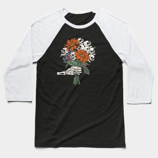 Skeleton bouquet Baseball T-Shirt